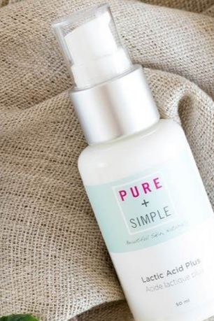 A collection of green beauty from Pure + Simple.